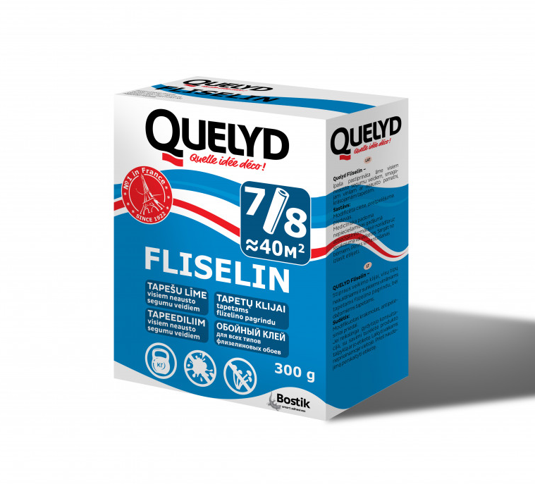 Bostik Quelyd Fliseliin tapešu līme 300g